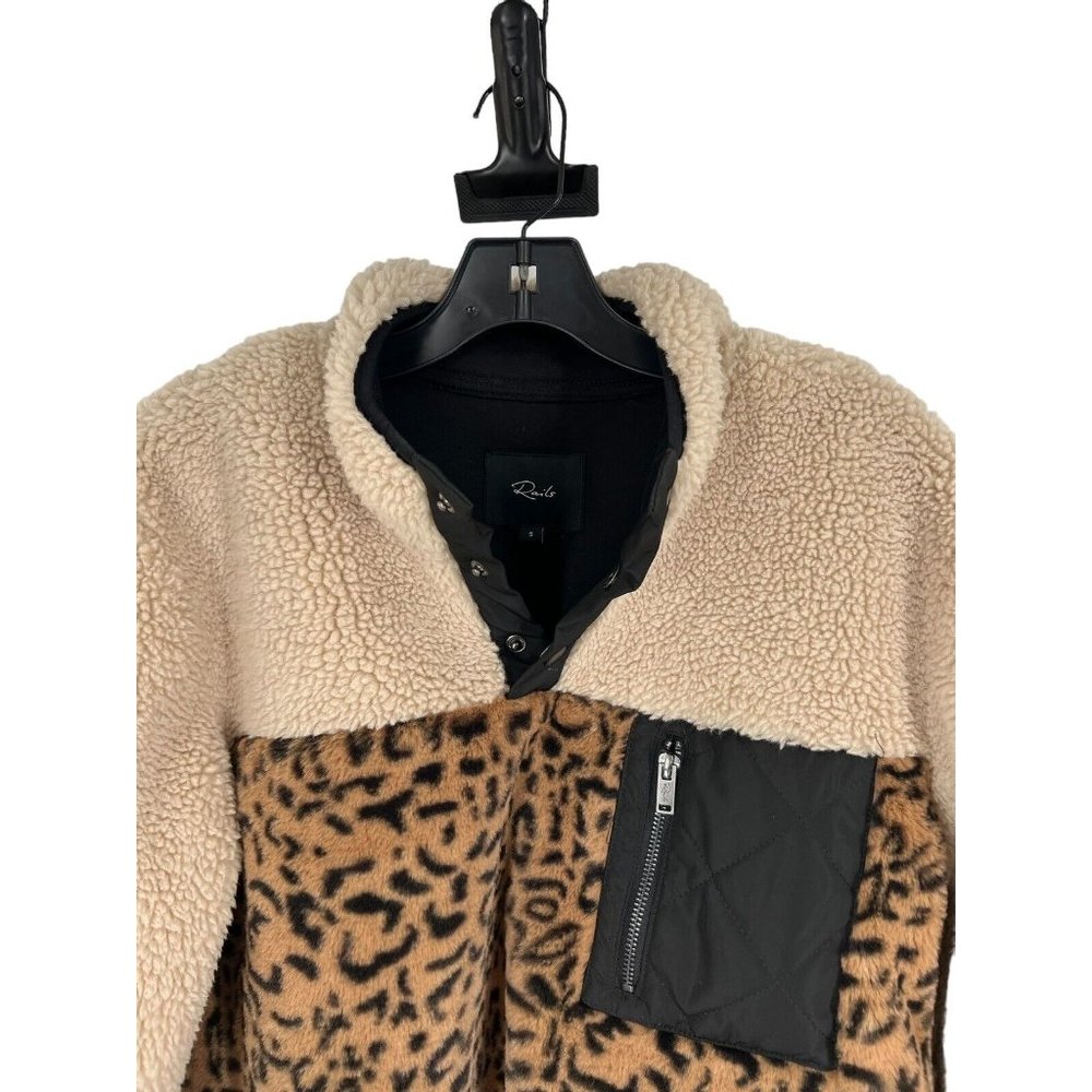 Rails Leopard Print And Cream Sweater - image 4